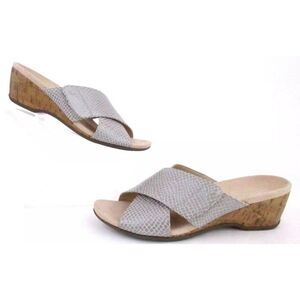 Vionic Leticia Women Lizard Print Strap Sandals Size 9